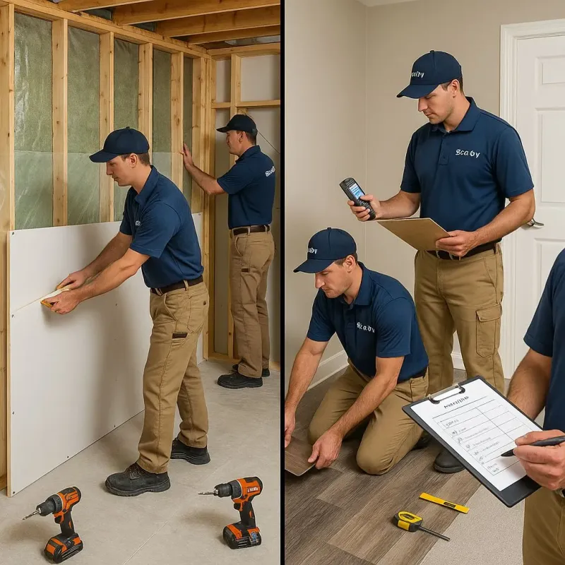 Repairs and Reconstruction process in Gaston County, NC